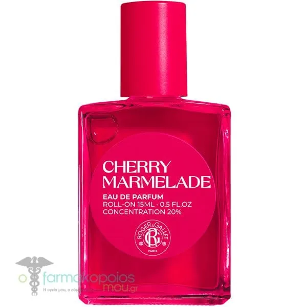 Roger&amp;Gallet Cherry Marmelade Eau de Parfum Roll-On Γυναικείο Άρωμα, 15ml