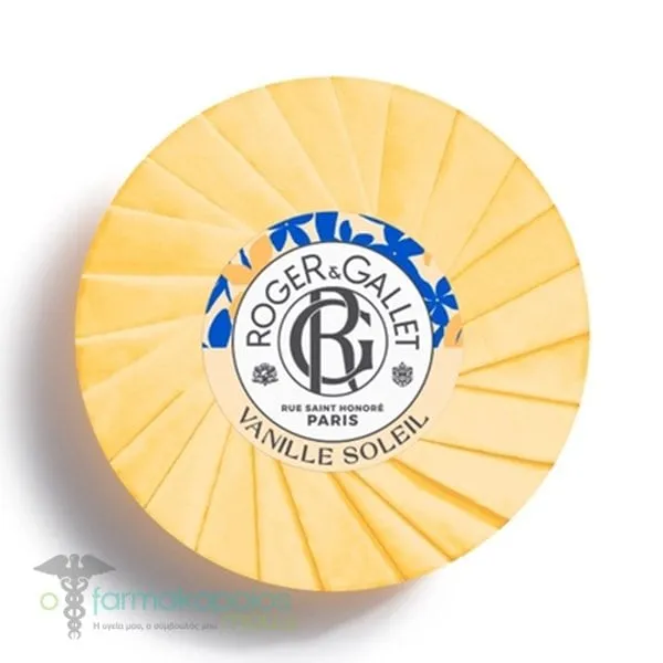 Roger&Gallet Vanille Soleil Αναζωογονητικό Σαπούνι, 100g