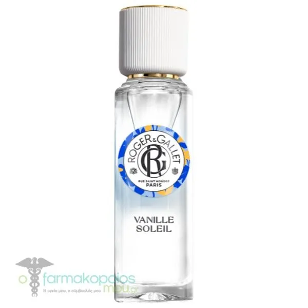 Roger&Gallet Vanille Soleil Wellbeing Fragrant Water Eau Parfumee Bienfaisante Άρωμα, 30ml