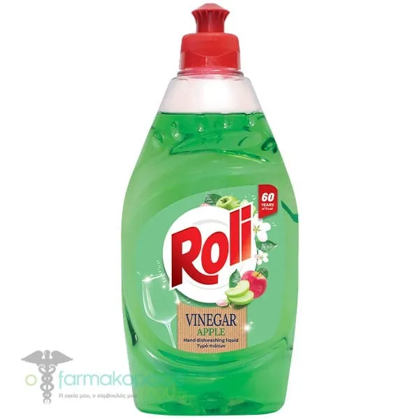 Roli Vinegar Apple Υγρό Απορρυπαντικό Πιάτων, 900ml
