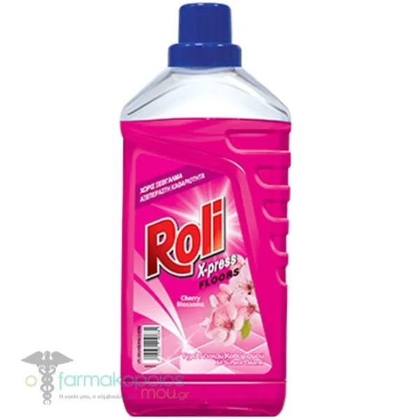 Roli Xpress Floor Καθαριστικό Υγρό Πατώματος Κεράσι, 1lt