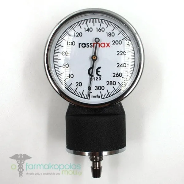 Rossmax Replacement Analog Pressure Gauge, 1pc