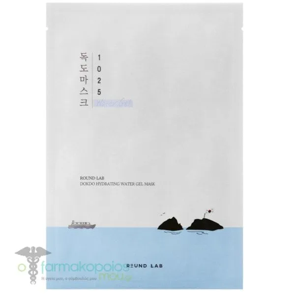 Round Lab 1025 Dokdo Hydrating Water Gel Mask, 1pc