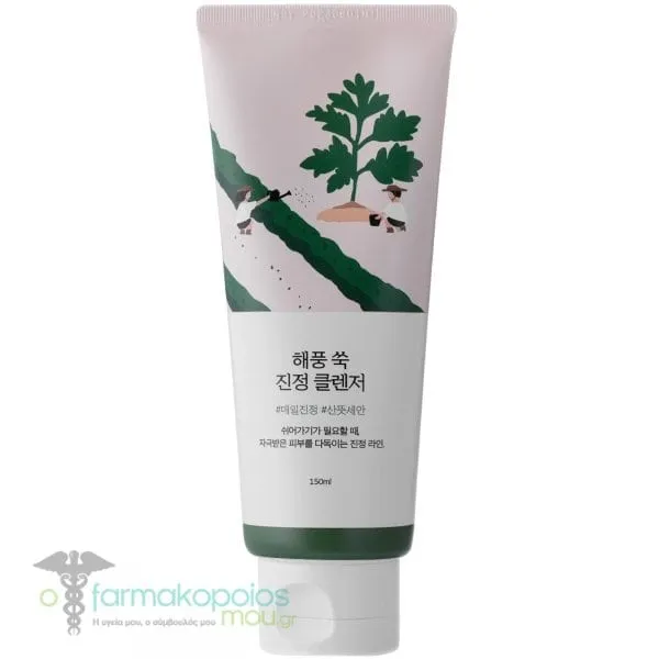 Round Lab Mugwort Calming Cleanser, 150ml