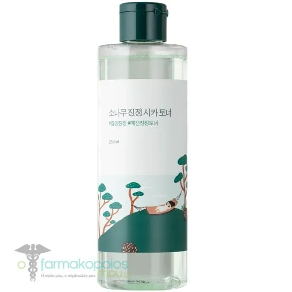 Round Lab Pine Calming Cica Toner Τόνερ Προσώπου κατά των Ατελειών, 250ml