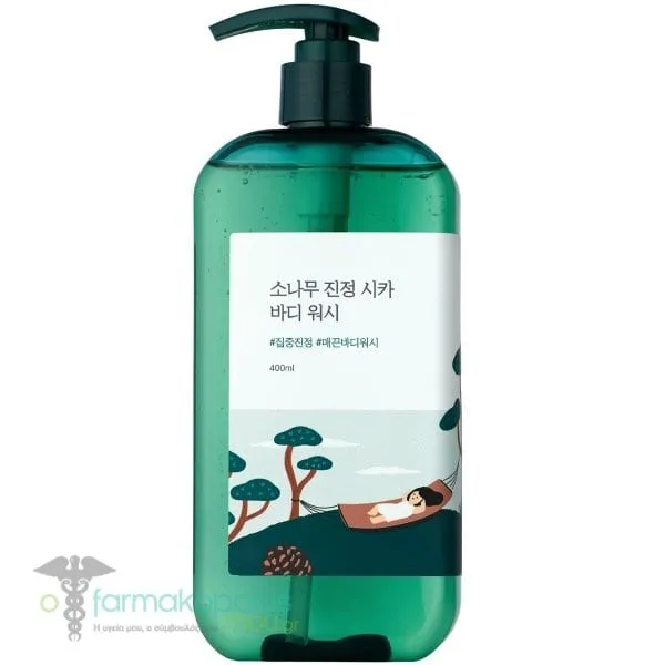 Round Lab Pine Cica Calming Body Wash Αφρόλουτρο Σώματος, 400ml
