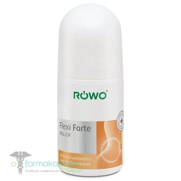 Rowo Flexi Forte Roll On with Warming Action, 50ml