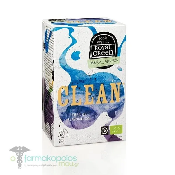 Royal Green Clean Organic Decoction, 16 sachets