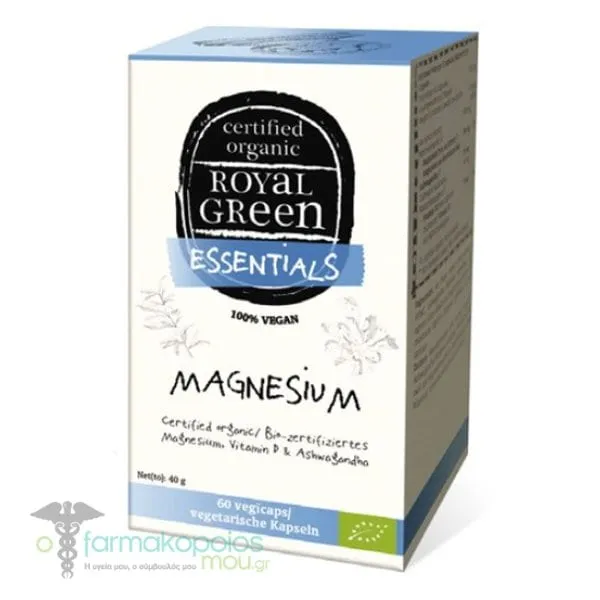 Royal Green Magnesium, 60caps