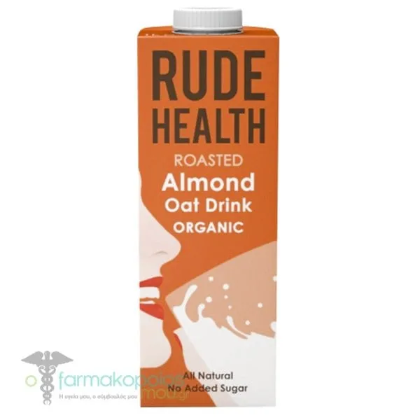 Rude Organic Drink with Roasted Almond & Oat Flavor, 1L
