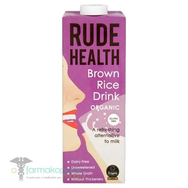 Rude Health Brown Rice Drink Organic, 1L