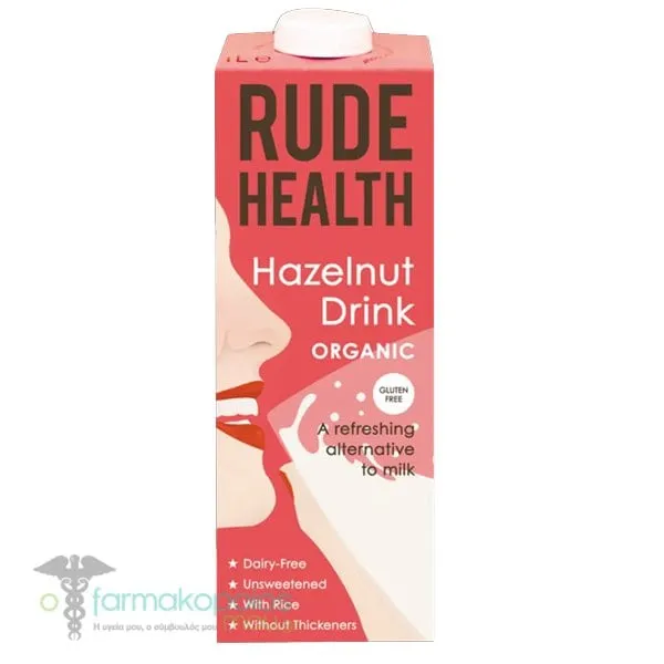 Rude Health Hazelnut Drnik Organic, 1L