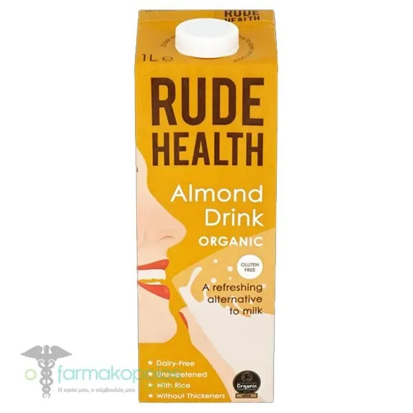 Rude Health Almond Drink Organic, 1L