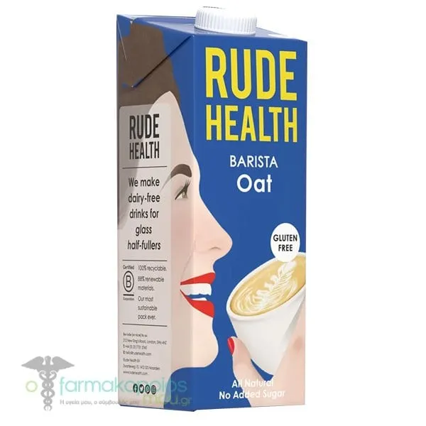 Rude Health Barista Oat Drink, 1L