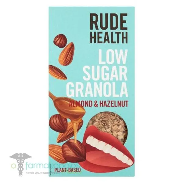 Rude Health Low Sugar Granola Almond & Hazelnut, 400g