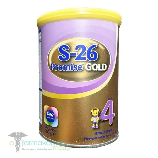 S-26 Promise Gold 4 Infant Milk 3Y+, 400g