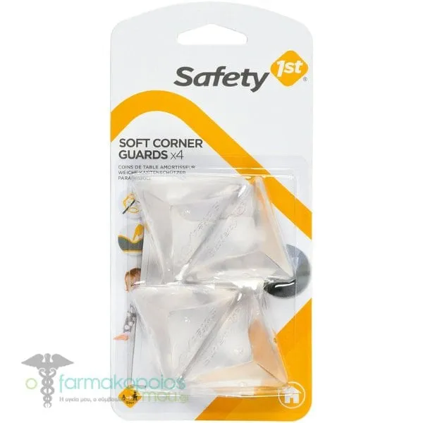 Safety 1st Ασφάλειες Γωνιών Soft, 4τεμ, 1σετ