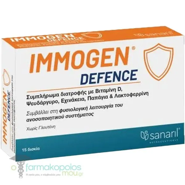 Sanaril Immogen Defence, 15tabs