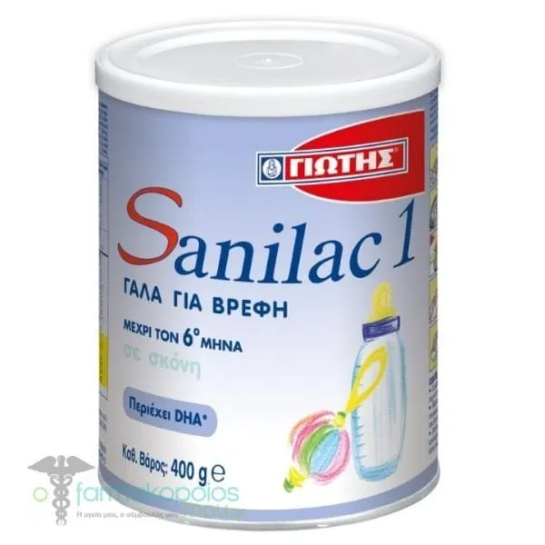 Jotis Sanilac 1 Baby Milk 0-6m, 400g