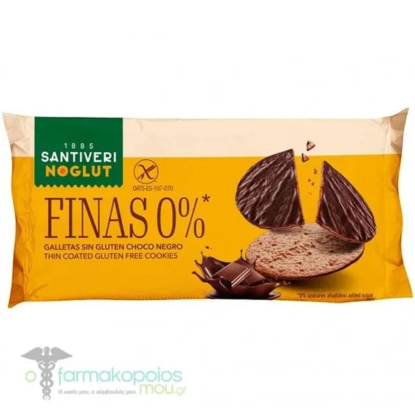 Santiveri Finas 0% Gluten Free Cookies, 88g