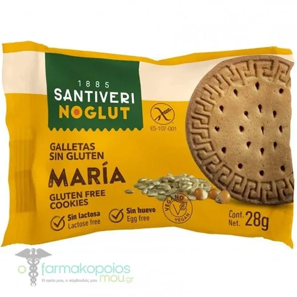 Santiveri Maria Gluten Free Cookies, 28g