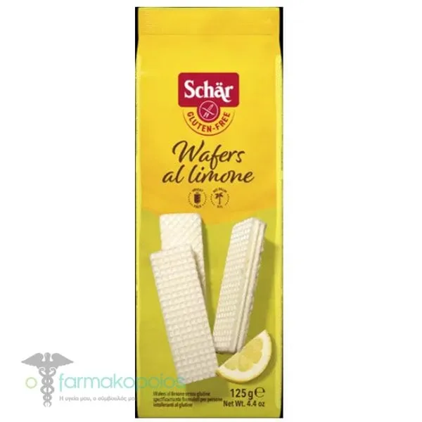 Schar Γκοφρέτες με Λεμόνι, 125g