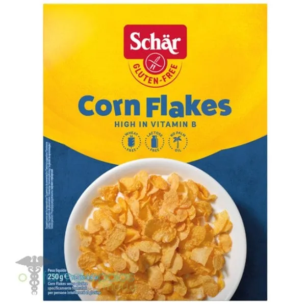 Schar Corn Flakes Νιφάδες Καλαμποκιού, 250g