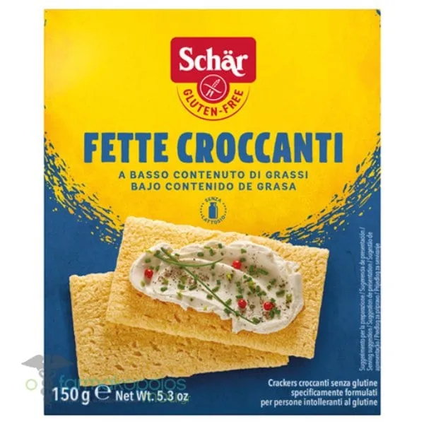 Schar Crakers Φρυγανιστά Κράκερς, 150g