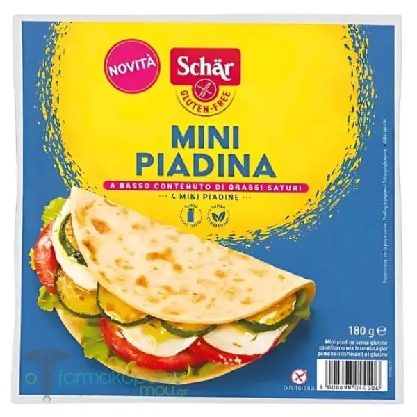 Schar Mini Piadina Aραβικές Πίτες Μίνι, 180g