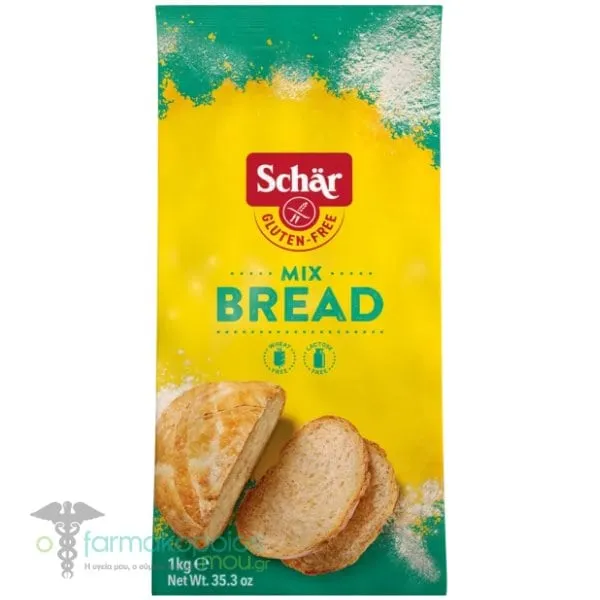 Schar Mix Bread Μείγμα Αλευριού για Ψωμί, 1kg
