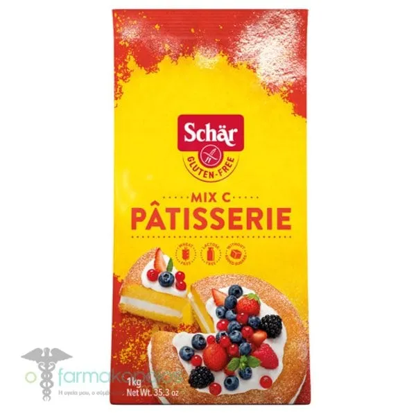 Schar Mix C Patisserie Μείγμα Αλεύρων Ζαχαροπλαστικής, 1kg