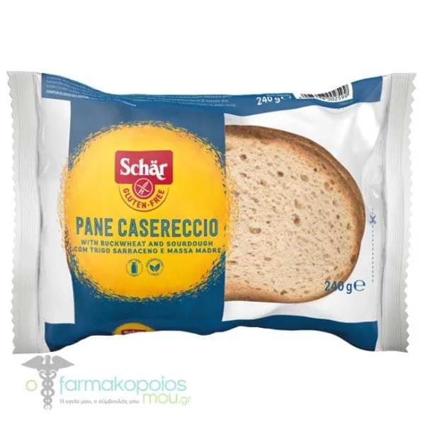 Schar Pane Casereccio Ψωμί Χωριάτικο σε Φέτες, 240g