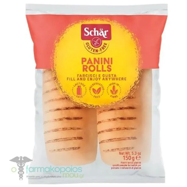 Schar Panini Rolls Φρυγανισμένα Ψωμάκια για Σάντουιτς, 150g