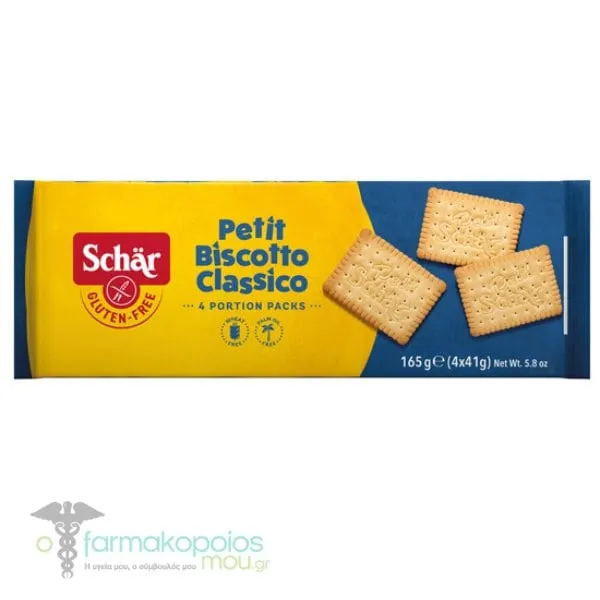 Schar Petit Biscotto Classico Μπισκότα Βουτύρου, 150g