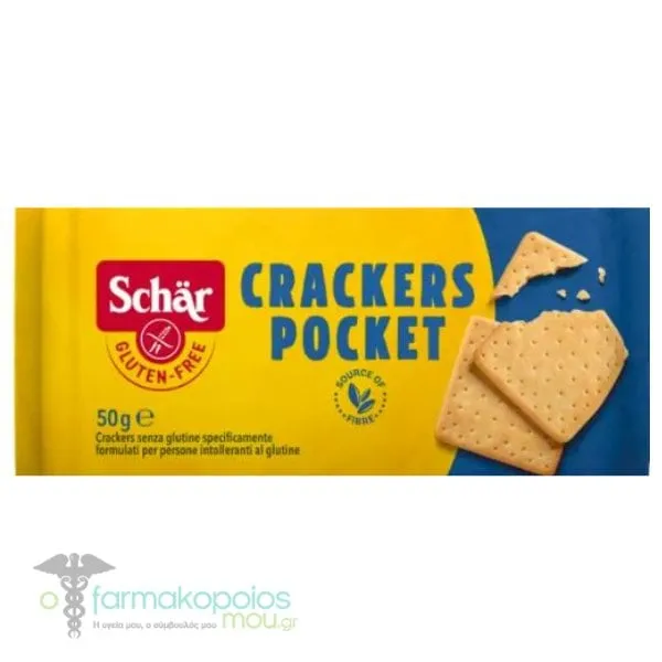 Schar Pocket Crackers Κράκερς Τσέπης, 50g