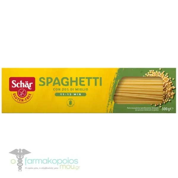 Schar Spaghetti Σπαγγέτι χωρίς Γλουτένη, 500 gr