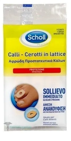 Scholl Corn Foam Cushions, 9pcs