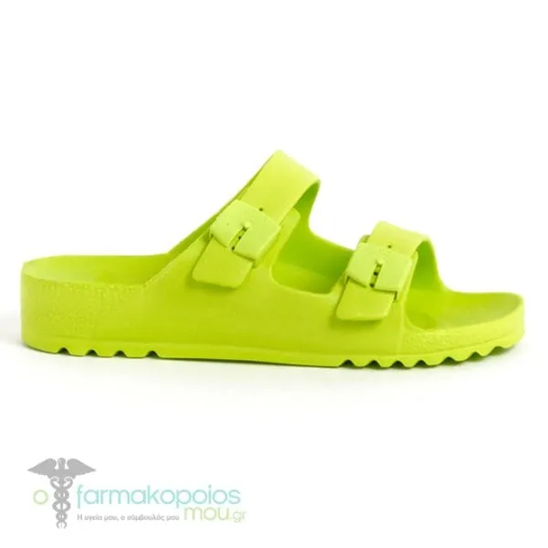 Scholl Bahia Ανατομικές Σαγιονάρες, 1ζευγάρι - Lime Green