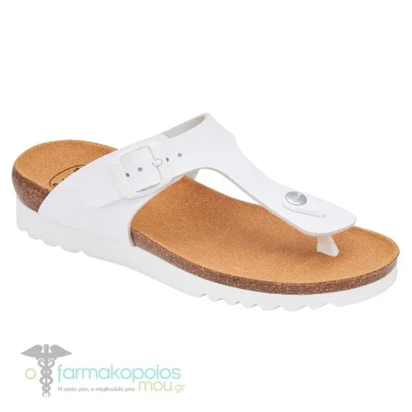 Scholl Boa Vista Flip Flops (F30426), 1 pair - White