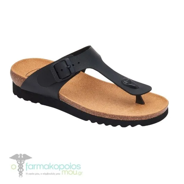 Scholl Boa Vista Flip Flops (F30426), 1 pair - BLACK