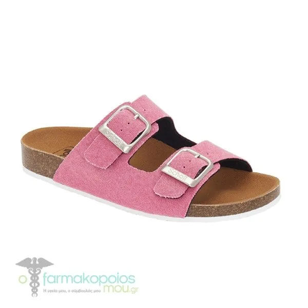 Scholl Greeny Malaren 2.0 (F29965) Anatomic Sandals, 1pair - fuchsia