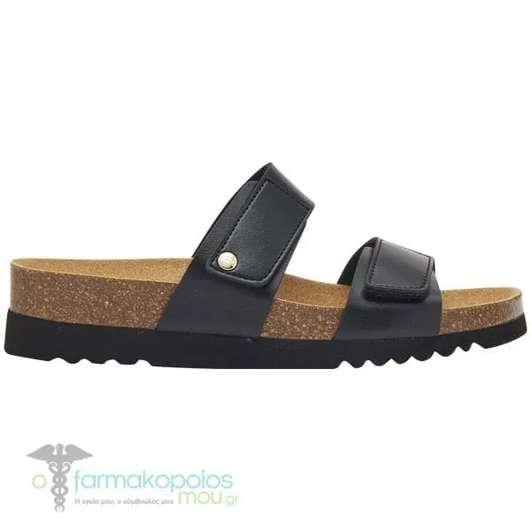 Scholl Lusaka Γυναικεία Ανατομικά Πέδιλα Μαύρο, 1ζευγάρι - BLACK