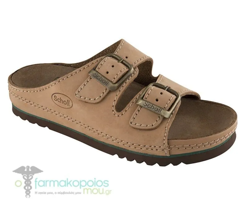 Scholl Men's Collection Airbag Brown Anatomic Sandal (F215311016), 1 pair