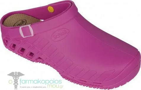 Scholl Professional Clog Evo Fuchsia Unisex Anatomic Clog, 1 pair