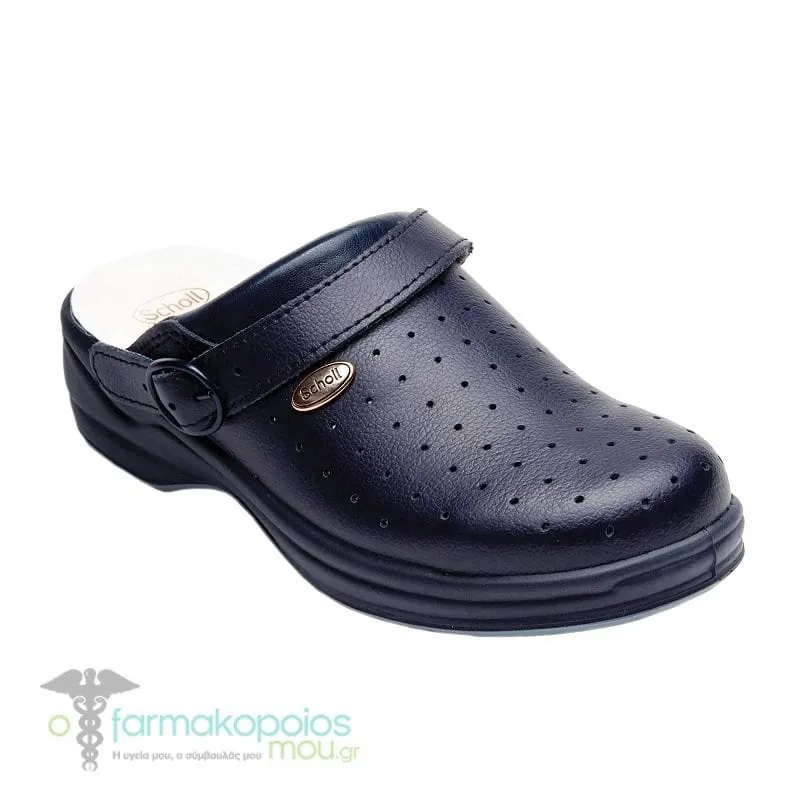 Scholl Professional Clog New Bonus Unisex Blue Ανατομικά Επαγγελματικά Σαμπό, Μπλε Χρώμα, 1 ζευγάρι