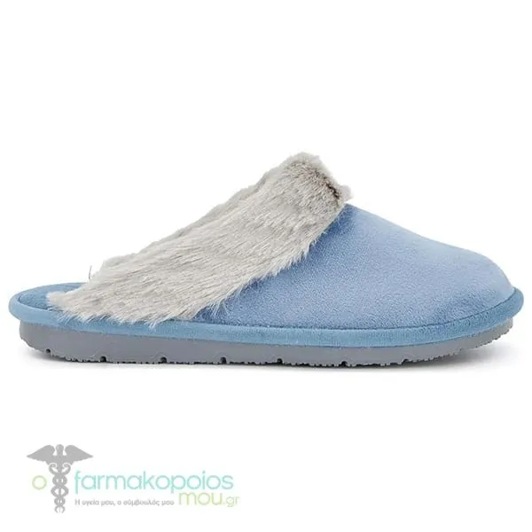 Scholl Shoes Brienne (F308541002) Αnatomical Slippers, 1pair - Light blue