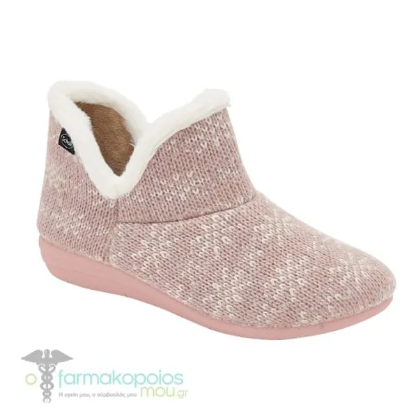 Scholl Women's Slippers Pink Creamy Bootie (F301471023), 1 pair - Dusty Pink
