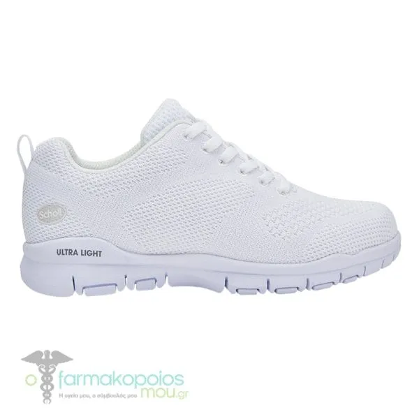 Scholl Shoes Jump Laces (F309621065370), 1pair - White