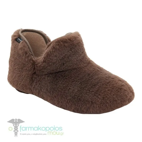 Scholl Molly Bootie Women's Anatomic Slippers (F303521011), 1 pair - brown