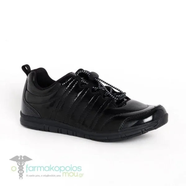 Scholl Shoes Wind Step Women's Anatomical Sneakers, 1 pair - BLACK